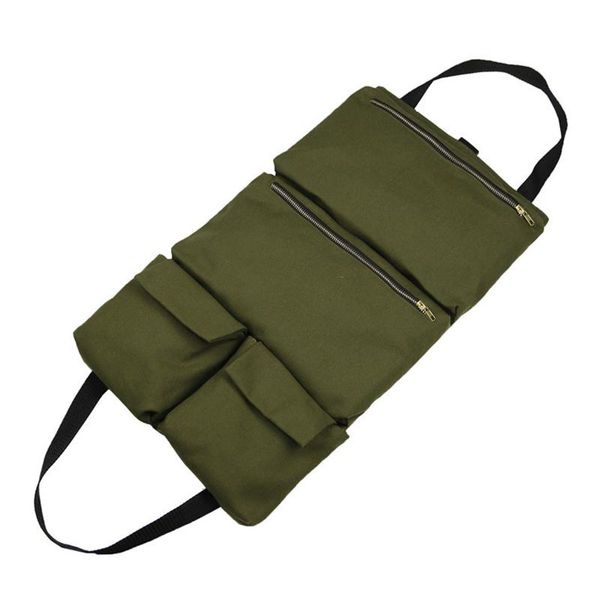 

car organizer interior tool storage bag fishing hanging canvas durable multifunctional foldable portable seat back accessories