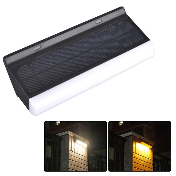 

solar lamps pathway wall lamp yard with remote controller super bright outdoor garden light led patio street ip67 waterproof home