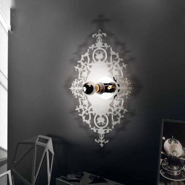 

wall lamps modern light roset projective louis 5d illusiveness candle lamp mirror shadow lighting for coffee led wa105