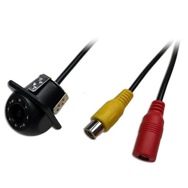 

reverse camera rearview car infrared night vision mini waterproof high definition parking assistance with led light webcams