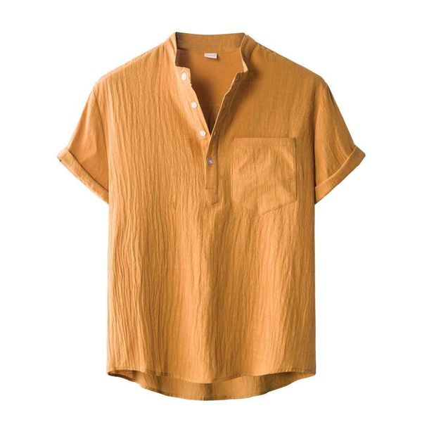 

men's casual shirts 2021 fashion brand shirt summer slim fit solid color button quick dry breathable men clothing, White;black