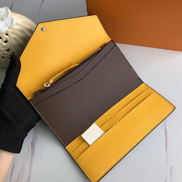 

2020 high-quality pu leather fashion cross-wallet ]wallets pocket bag european style brand purses with box