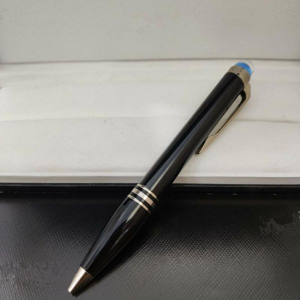 

r brands resin ballpoint pen luxury fashion student writing with gift box pens, Blue;orange