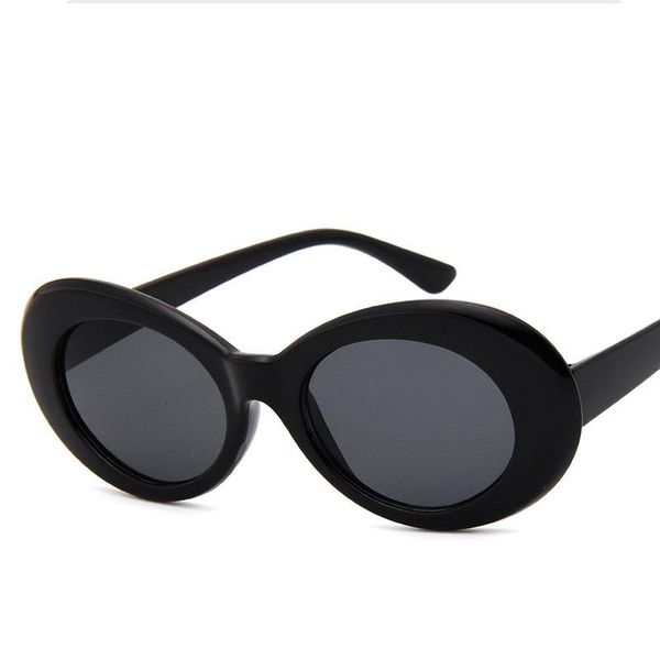 

sunglasses vintage retro round frame women white mens oval sun glasses red hip hop clear lens gafas, White;black