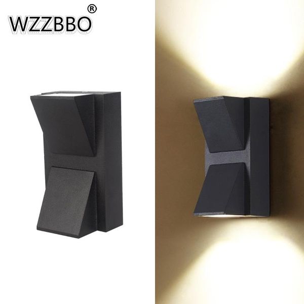 

outdoor wall lamps led lamp double head 3w 5w cob porch sconce light indoor landscape lighting ac110 220v