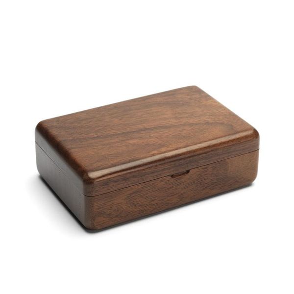 

storage boxes & bins solid wood jewelry portable earrings necklace bracelet ring box european style makeup drawer organizer