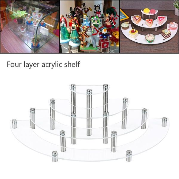 

other bakeware transparent 3/4 tiers acrylic cake stand storage rack wedding birthday party dessert display holder decoration diy tools