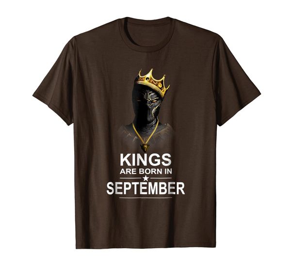 

Kings Are Born In September Gift Shirt For Panther' Lover, Mainly pictures