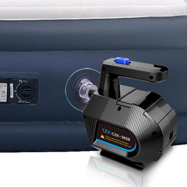 

inflatable pump electric air mattress camping car compressor portable quick filling for home use