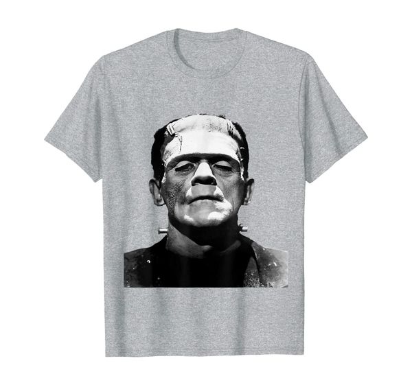 

frankenstein t shirt, White;black
