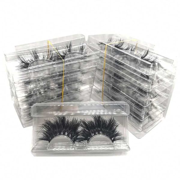 

50/100 pairs siberian 25mm lashes bulk make up soft mink eyelashes wholesale dramatic 3d luxury false