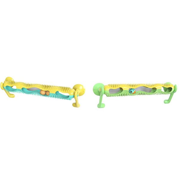 

cat toys pet funny ball toy sucker windows play pipe with balls track tunnel products-blue