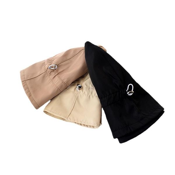 

wide brim hats korean spring / summer light telastic dome fisherman hat female foldable fashion versatile shading eave tide, Blue;gray