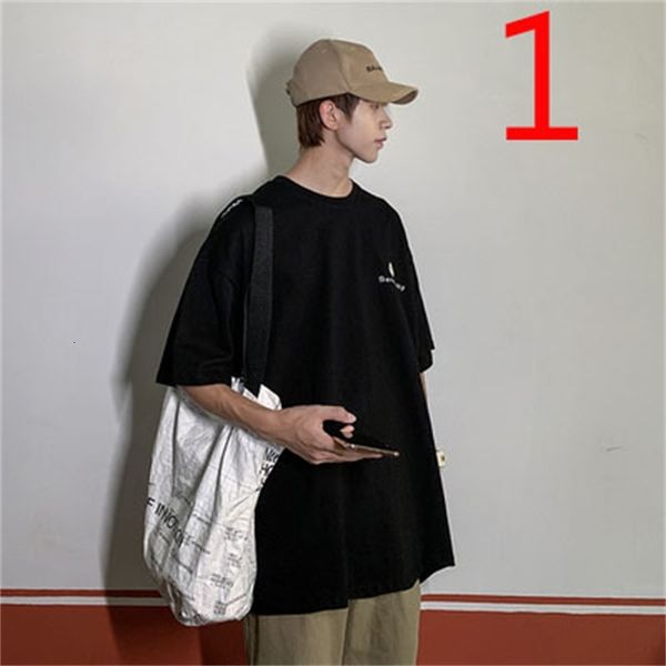 

shirts t-shirt t men's short-sleeved summer round neck korean version the trend of youth slim cotton 3qbc, White;black