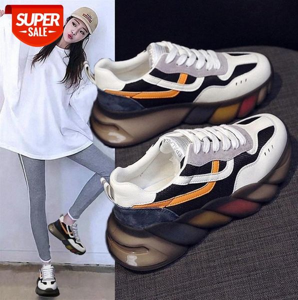 

rainbow shoes women's fashion casual sports with thick-soled running #ul6i