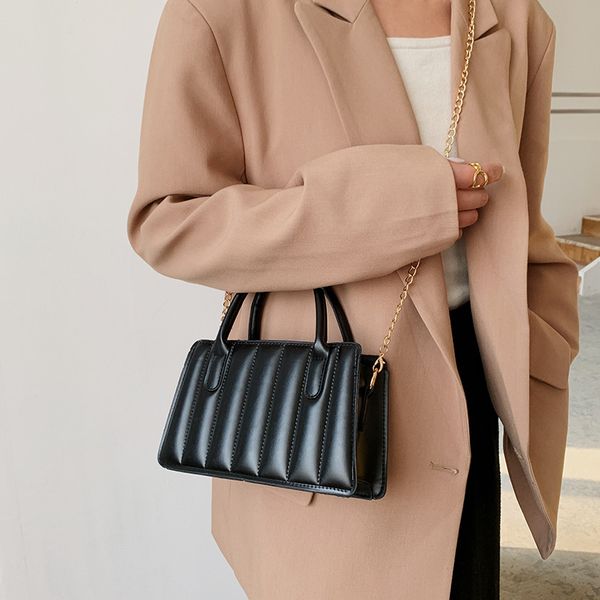 

all-match ladies chain small square bags new fashion design womens shoulder messenger bag female solid color purse handbags l00
