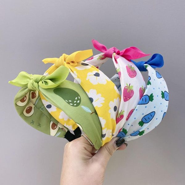 

children cute polka dot knotted bow hairbands girls lovely toothed hair hoop headbands kids headwears accessories, Slivery;white
