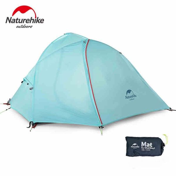 

authentic 1 2 person 20d silicone coating waterproof double layer outdoor tent aluminum rod ultralight single tents pu5000mm and shelters