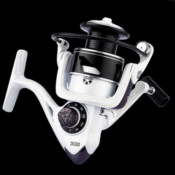 

baitcasting reels spinning fishing reel 13 bb bearing balls dk2000-7000 series metal coil boat rock wheel saltwater