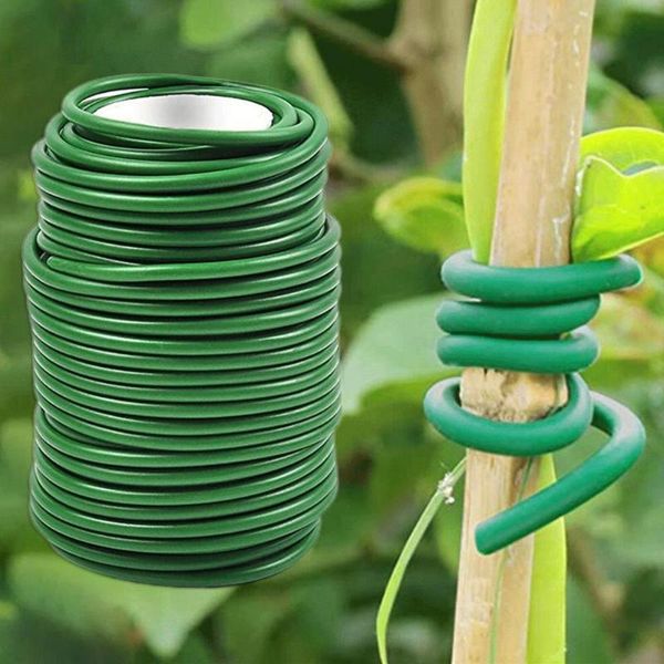 

other garden supplies green 1 roll great plastic plant ties wear-resistant soft tie adjustable for farm