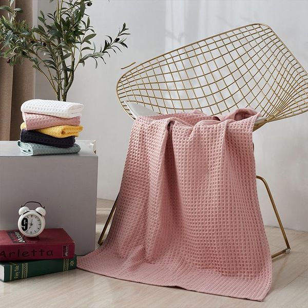 

towel gauze waffle bath set thick water absorbent cotton beach combination soft