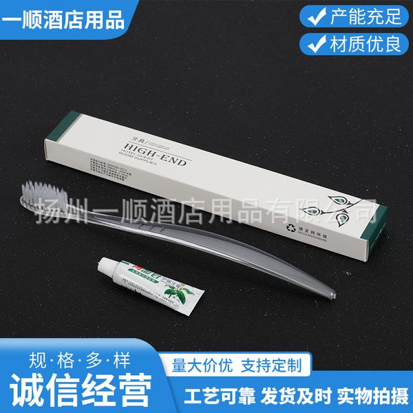 

disposable toothbrush el toiletri toothpaste set trav small soft hair