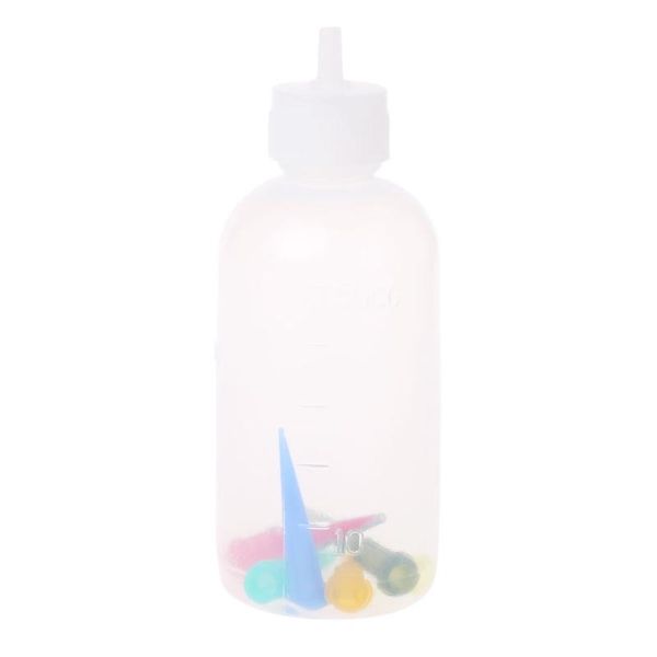 

storage bottles & jars 5pcs jam painting squeeze with 35 nozzles cake decor 50ml baking pastry