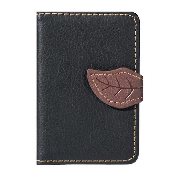 

card holders storage pu leather holder purse fashion mobile portable outdoor stick on credit bags back adhesive case phone wallet, Brown;gray