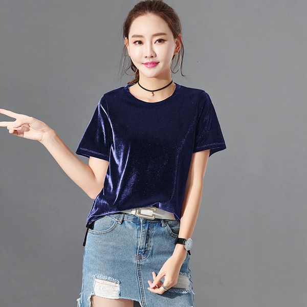 

tee classic casual high-quality summer ladies breathable short-sleeved t-shirt, White