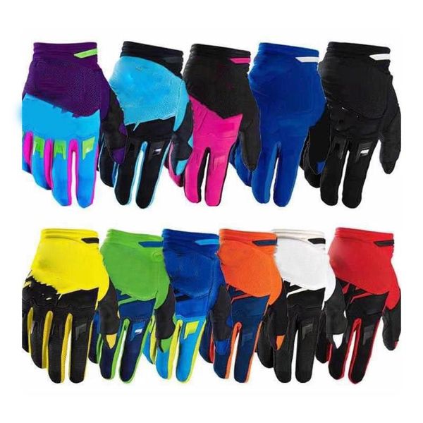 

cycling gloves 2021 outdoor dirtpaw cross-country motorcycle riding full finger four seasons anti-fall equipment, Black