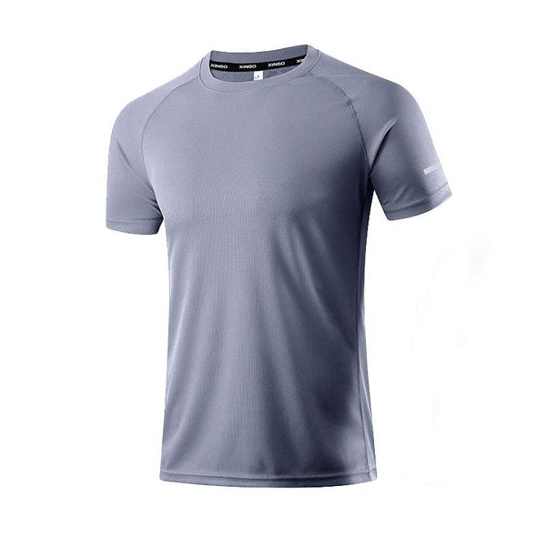 

running jerseys compression gyms t shirt men's football fitness breathable short sleeve sports athletic wear camiseta hombre, Black;blue