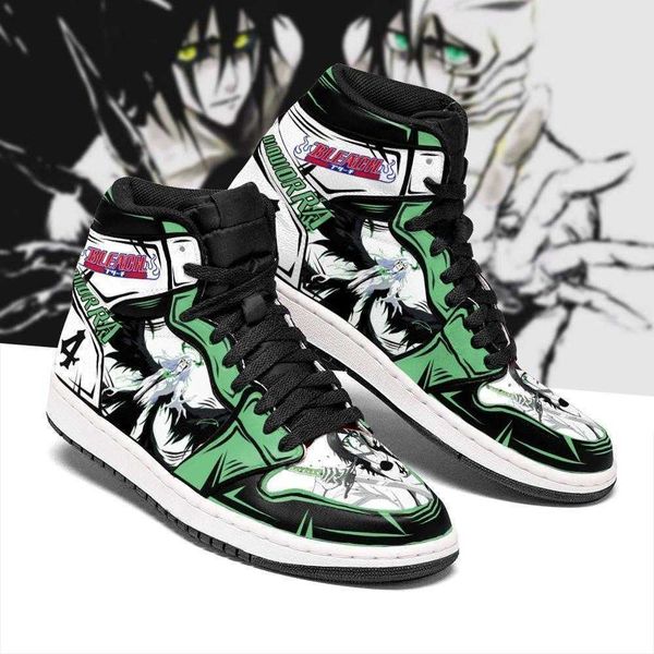 

sneakers bankai cifer bleach ulquiorra anime shoes fan gift idea mn05