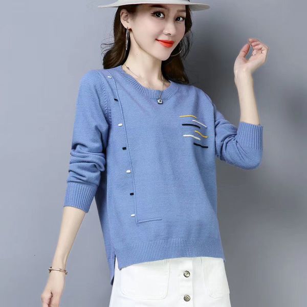 

women's sweaters autumn knitted sweater short female sleeve casual pull jumper the corked neck women's jo64, White;black