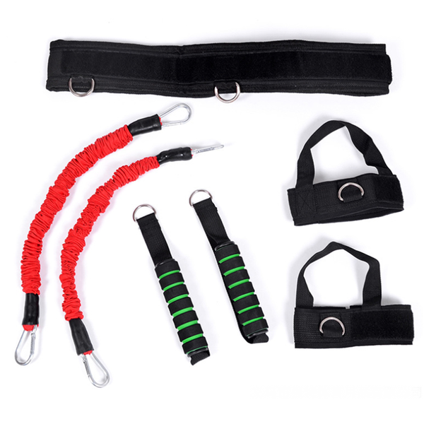 

resistance bands home gym stretching strap set waist leg bouncing training arm exercises boxing yoga exercise