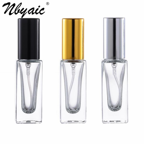 

nbyaic 100pcs 10ml perfume dispenser empty perfume bottle 5ml portable artifact high-end glass spray bottle sample dispenser