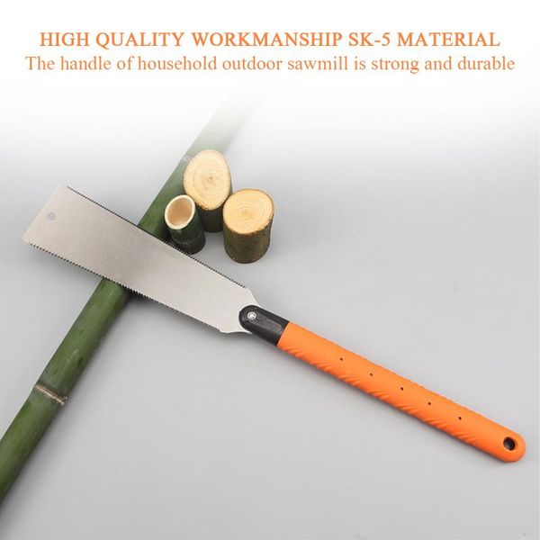 

hand tools double-sided saw woodworking logging fast fine tooth garden for tenon wood bamboo