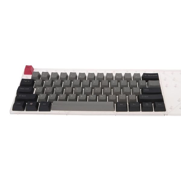 

keyboards black gray mixed dolch thick pbt 104/87/61 keycaps oem profile key