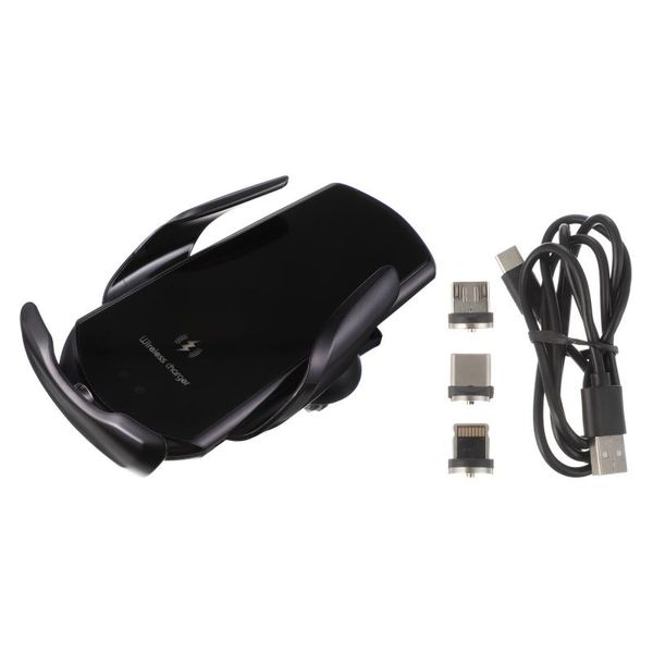 

cell phone mounts & holders universal car mobile holder with air vent clamp wireless charger