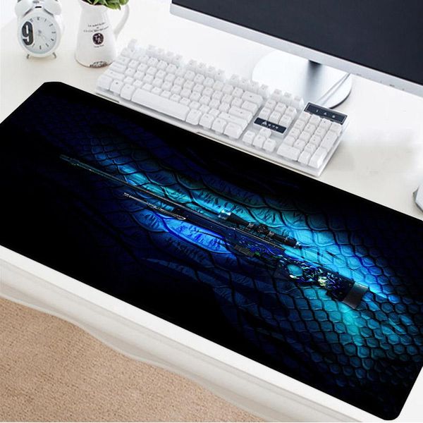 

mouse pads & wrist rests mairuige exquisite large size sniper rifle pad home office rubber non-slip keyboard