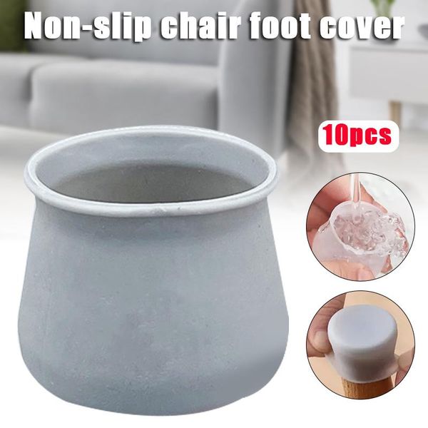 

chair covers silicone foot table and pads mute anti-skid furnitures protective drop
