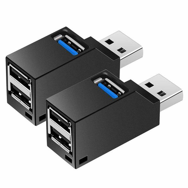 

hubs 2x 3 ports usb 3.0/2.0 hub ultra-thinhigh transmission speed splitter box suitable for pc deskcomputer lapdevice