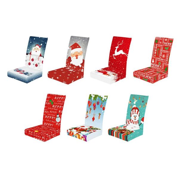 

chair covers removable high for dining room christmas decor slipcovers stretchable seat cover kitchen