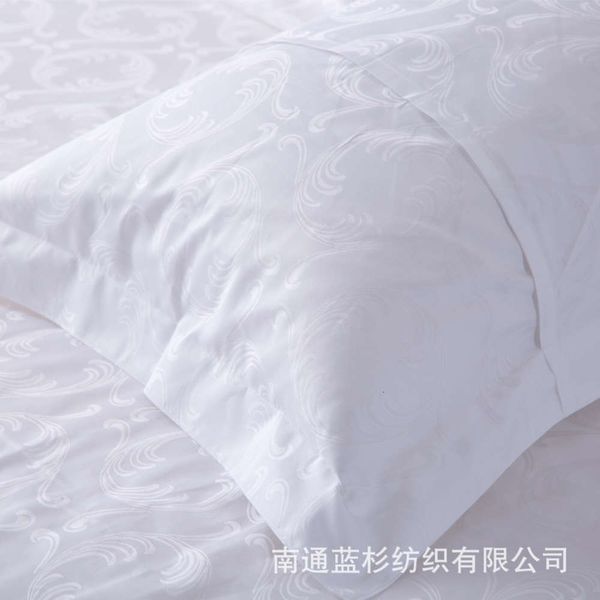 

all cotton jacquard pillowcase 6040 bedding for bucaowang el