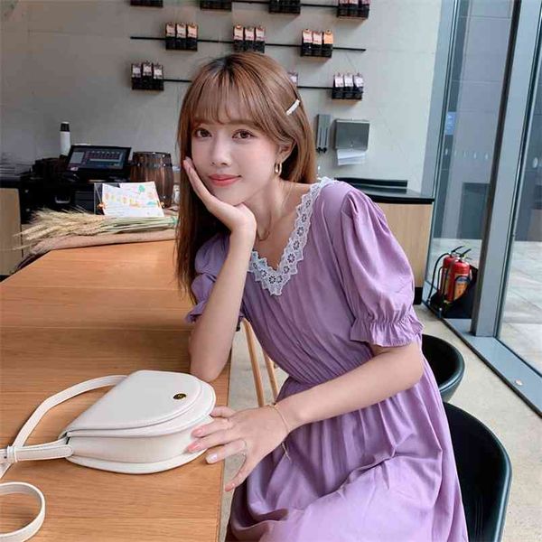 

v neck plus size summer dress girls party female vintage print short sleeve women es long oversize robe vestido 210423, White