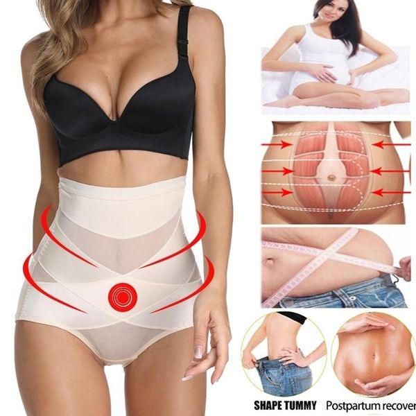 

women's shapers plus size body shaper waist cincher slimming belt shapewear women trainer pants underwear, Black;white
