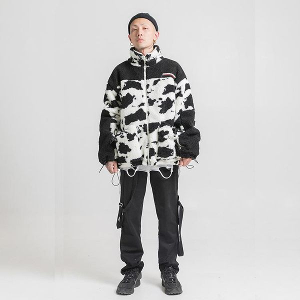 

men's down & parkas cotton clothing thickened bread lamb, Black