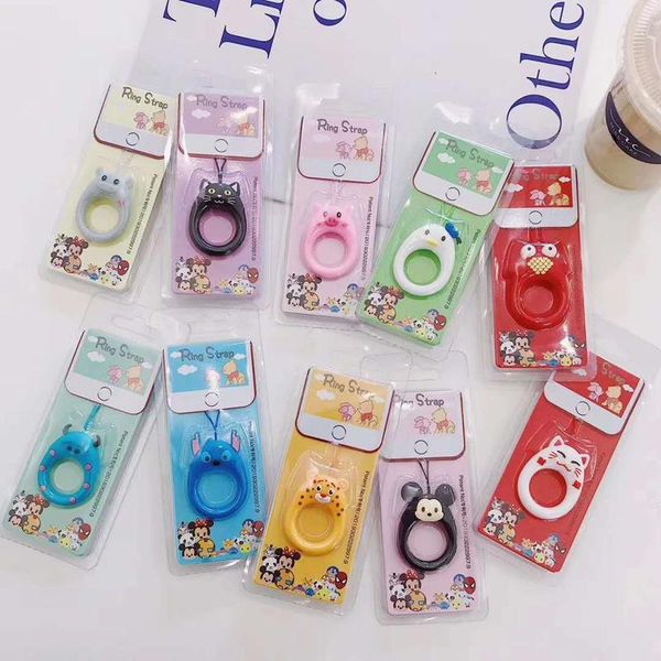 

cell phone straps & charms bulk price 100pcs/lot cute finger ring strap for