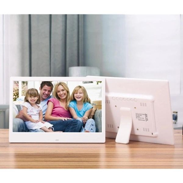 

digital po frames po sjd-1303ips 13.3 inch frame 1920 x 1080 hd screen deskdisplay image mp4 video mp3 audio clock calendar functions