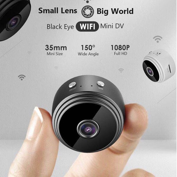 

wireless wifi mini camera night vision remote monitor security ip cameras