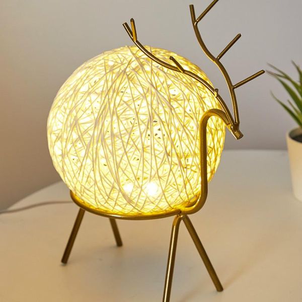 

creative table lamp small night light bedroom bedside modern style reading lampara de mesa indoor lighting eb50td lamps